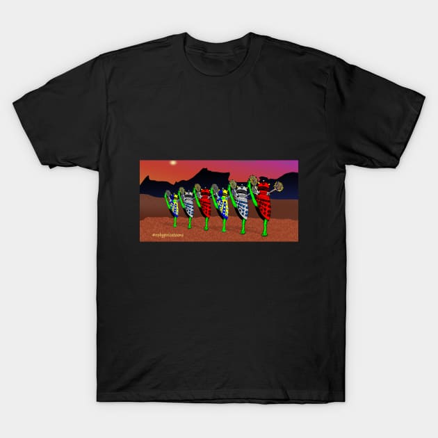 Dancing Daleks T-Shirt by robgprice